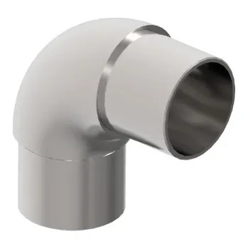 Zábradlí Hahn Steel Spoj 90° pro vložení madla Ø42,4 x 2,0 mm, AISI 316 - lesk