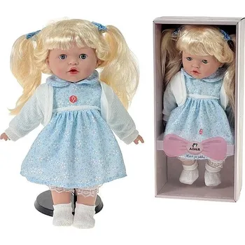 Panenka 40cm Panenka holčička s polským hlasem, zpívá a mluví polsky