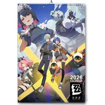 Kalendář Kalendář Zenless Zone Zero 2026 A3