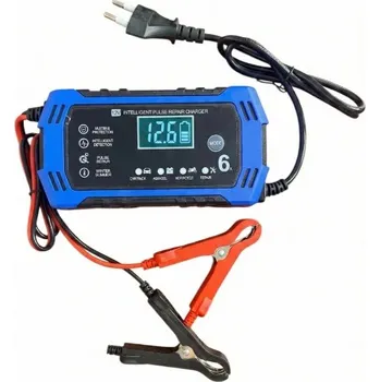 Nabíječka autobaterie Inteligentní Nabíječka Autobaterií 12V 6A - Usměrňovač AGM GEL