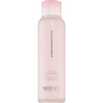 Pleťové sérum Neogen Dermalogy Hyal Glow Rose Essence hydratační esence s růžovou vodou 160 ml