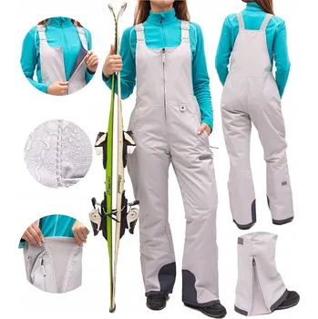 Snowboardové kalhoty Dámské Zateplené Lyžařské Kalhoty L 40/31