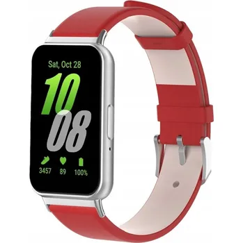 Řemínek na hodinky KOŽENÝ ŘEMÍNEK PRO SAMSUNG GALAXY FIT 3 Z PŘÍRODNÍ ŘEMÍNEK