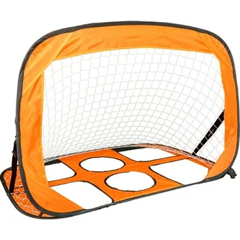 Sportovní branka Fotbalová branka MASTER Pop-Up 118 x 80 x 80 cm s tréninkovými otvory