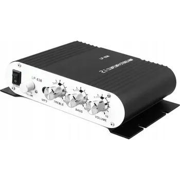 Hi-Fi Zesilovač 2.1kanálový stereo zesilovač zvuku s 8K audio receiverem