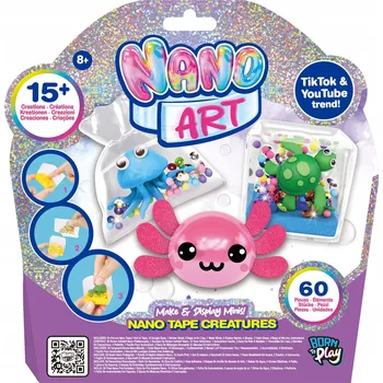 kreativní sada NANO ART Příšerky nano páska pro tvoření kreativní sada