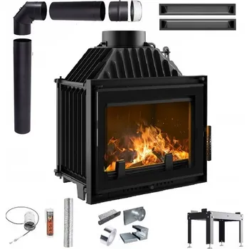 Krbová vložka KRBOVÁ VLOŽKA LITINOVÁ MAJA 8 DECO EKO SADA TRUBKY VZDUCHOVODY