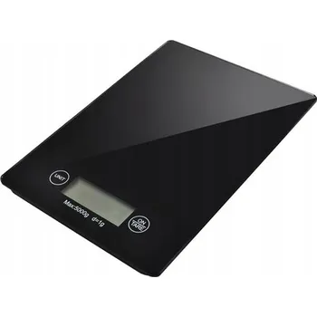 Kuchyňská váha Kuchyňská váha Ruhhy černá skleněná elektronická 5 kg 1 g