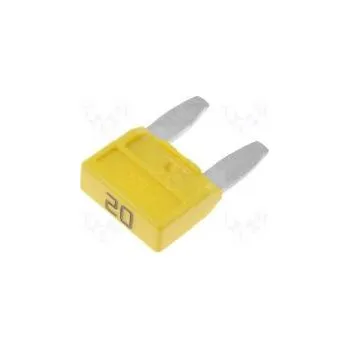 Autopojistky Pojistka tavná automobilová 20A 32V 11,9mm MINIVAL