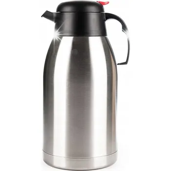 Termoska Ocelová TERMOSKA NA KÁVU Velká termoska na čaj KONVICE 2,5L na 15 šálků
