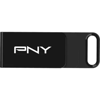 USB flash disk USB flash disk PNY USB flash disk 256GB Elite 256 GB USB-C 3.2 černý