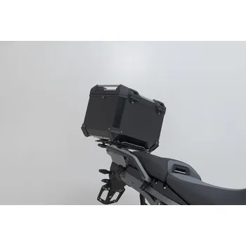 Zavazadlo na motocykl Kufr SW Motech Topcase TRAX ADV 38l na BMW R 1300 GS Adventure (24-26) černý, pro plast. nosič