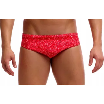Pánské plavky Pánské plavky Funky Trunks Hot Coals - slipové plavky velikost L (UK36)