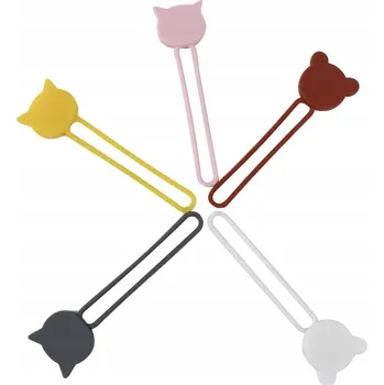 kabelová chránička SILIKONOVÝ ORGANIZÉR / NAVÍJEČ KABELŮ ŽLUTÝ