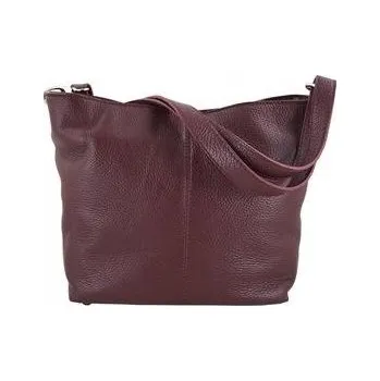 Kabelka Barberinis kabelka přes rameno přírodní kůže červená