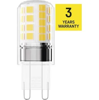 Žárovka Žárovka LED JC G9 4,2W bílá přírodní EMOS ZQ9E23