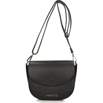Kabelka Toscanio kabelka přes rameno přírodní kůže černá