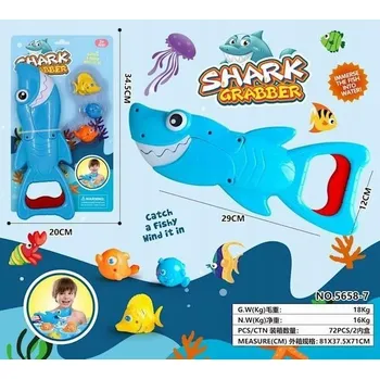 Hračka pro nejmenší Hračka do vany Maksik Žralok pro rybaření