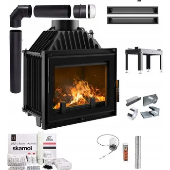 Krbová vložka KRBOVÁ VLOŽKA LITINOVÁ MAJA 8 DECO EKO SADA TRUBKY VZDUCHOVODY DESKY