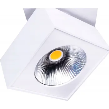 Čtvercová stropní Stropní Svítidlo Maxlight 19 x 15 cm bílá C0106