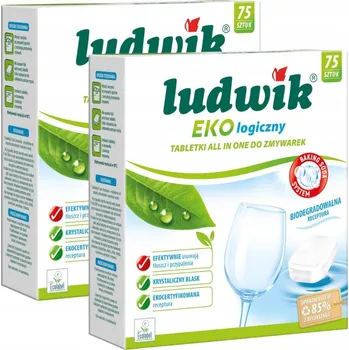 Tableta do myčky LUDWIK TABLETY DO MYČKY EKO 150 KS ALL IN ONE EKOLOGICKÉ