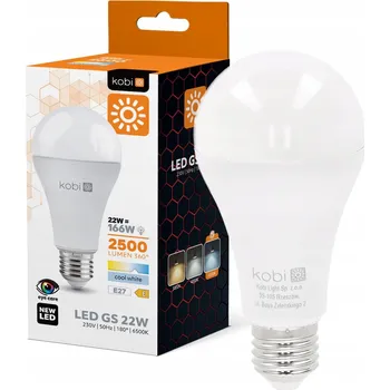 Žárovka LED žárovka 22W E27 6500K Silná Mléčná