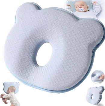 Polštář MĚKKÁ POLŠTÁŘ PRO MIMINKA ORTOPEDICKÁ PRODYŠNÁ PAMĚŤOVÁ PĚNA