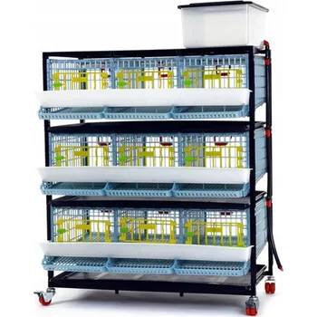 Klec pro křepelky – 3patrová