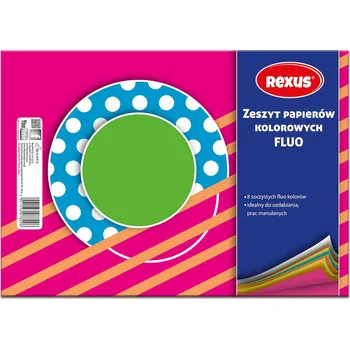 Sešit Barevný papír A5 Beniamin, 8 listů