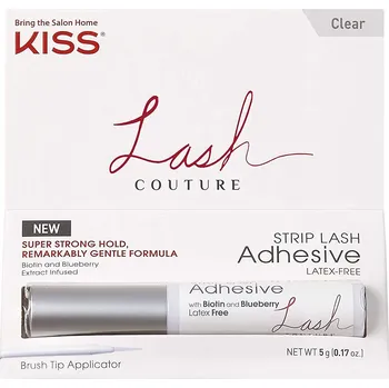 Kiss lepidlo na řasy LASH COUTURE Průhledné 5g
