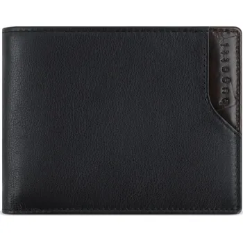 Peněženka Pánská kožená peněženka Bugatti Corso - černá