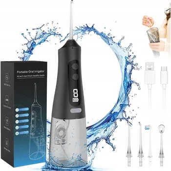 Bezpečnostní kamera Zubní irigátor s 4 tryskami a odnímatelnou nádržkou 350 ml