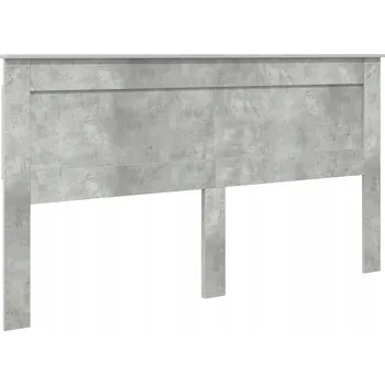 Čelo postele s čelo Betonově šedá 180 cm kompozitní dřevo