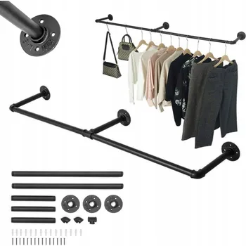 Věšák Věšák na oblečení pro velké zatížení, nástěnný