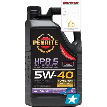 Motorový olej Motorový olej Penrite 5 l 5W-40
