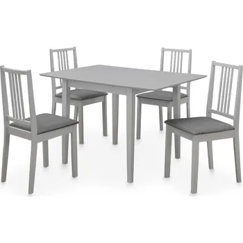 Jídelní set ZBXL 5dílný jídelní set MDF šedý