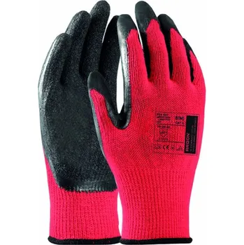 Pracovní rukavice ARDON Rukavice DICK MAX, máčené, s prodejní etiketou A9096/09 9 Standartní Červená odstíny