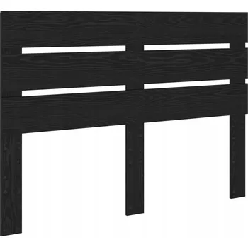 Čelo postele s čelem Černý Dub 150 cm Materiál na bázi dřeva