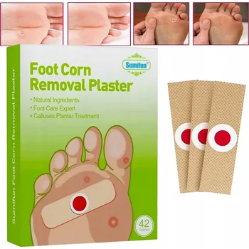 Náplast Náplasti na odstranění kuřích ok Náplasti Na Puchýře 42 ks