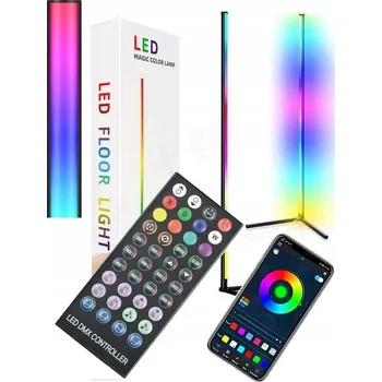 Stojací lampa Stojací lampa NetPrice.pl vícebarevná s integrovaným LED zdrojem 7 W