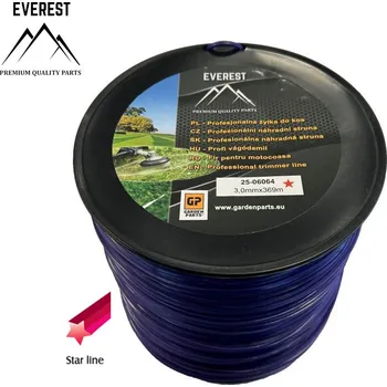 UNIVERZÁLNÍ Náhradní struna - hvězda 3,0mm 369M PROFESSIONAL EVEREST