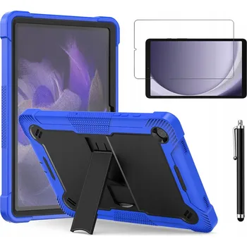 Pouzdro na tablet POUZDRO PANCERNY ARMOR + SKLO + DOTYKOVÉ PERO pro Samsung Galaxy Tab A9 8,7"