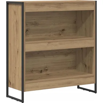 Knihovna Knihovna Umělecký dub 80 x 30 x 155 cm kompozitní dřevo