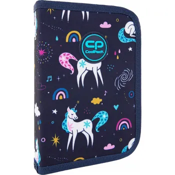 Penál Jednopatrový rozkládací penál CoolPack Clipper Mrs Unicorn F076935
