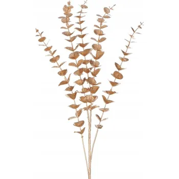 umělá květina Umělá větvička eukalyptu zlatá 84 cm VILLA ITALIA
