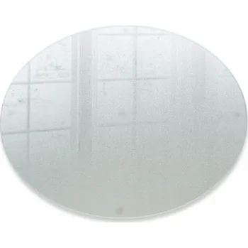 Kuchyňské prkénko Funkční prkénko z tvrzeného poloprůhledného skla na krájení fi40cm