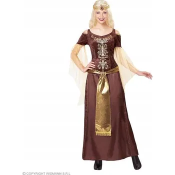 Karnevalový kostým Kostým dáma viking středověk měšťanka XL