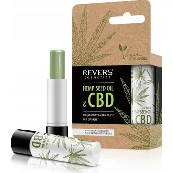 Péče o rty Revers balzám na rty s přírodním CBD olejem, regenerační