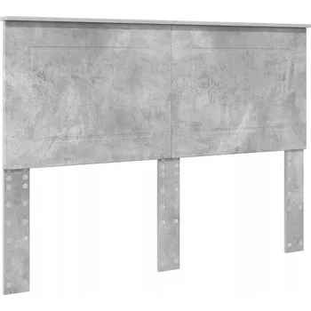 Čelo postele s čelo Betonově šedá 150 cm kompozitní dřevo