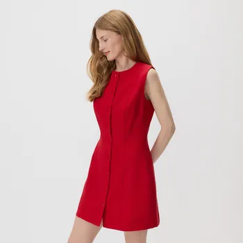 Dámské šaty Reserved - LADIES` DRESS - červená - 242FH-33X - 242FH-33X-XS